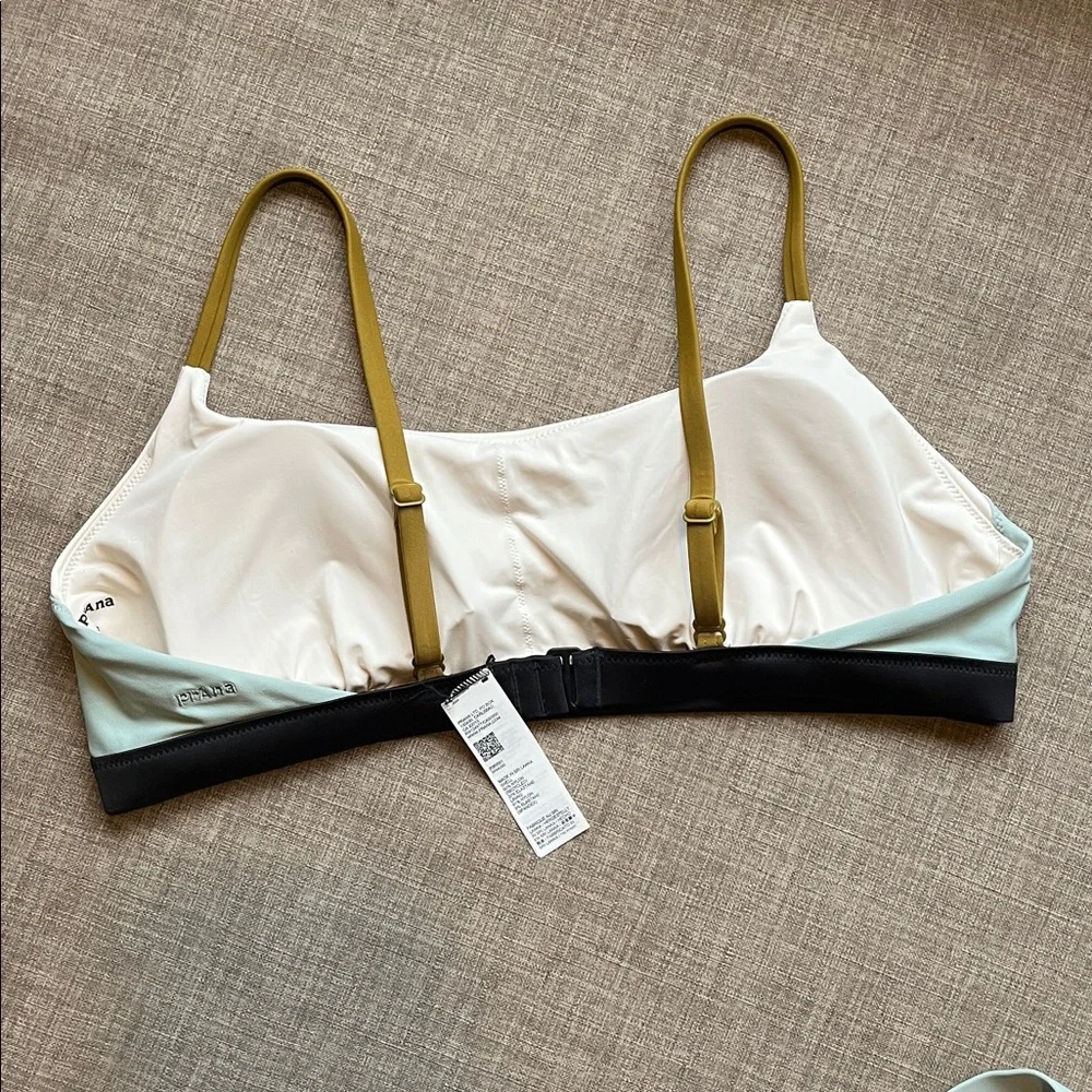 Prana Baja Bound Color Block Bikini Set L/XL New